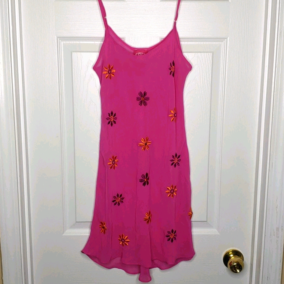 Embroidered Slip